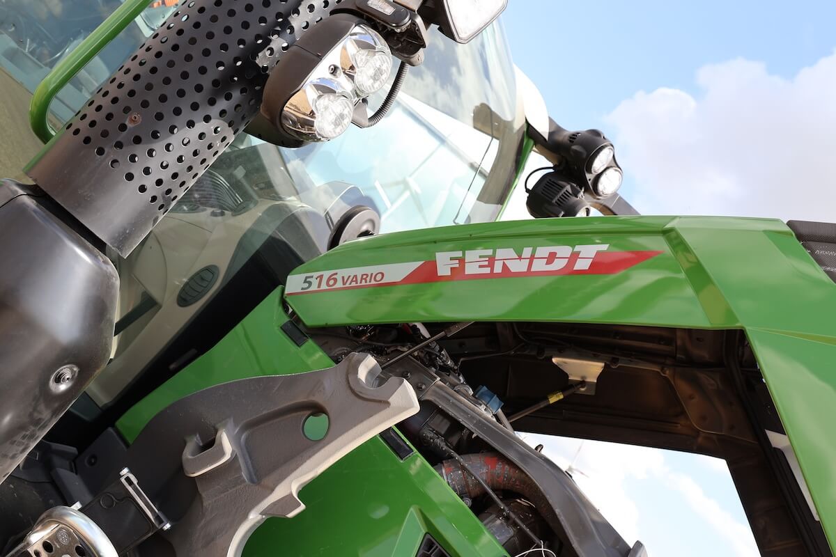 Il colore rosso del modello nella nuova Gen 4 dei 500 Vario indica la presenza del Fendt Dynamic Performance